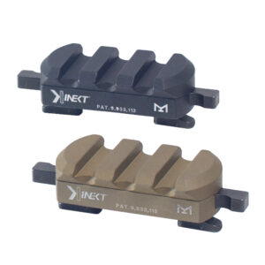Kinect MLOK Picatinny Rail – 3 Slot Mount